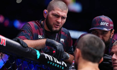 Видео реакции Хабиба Нурмагомедова на нокаут Умара в UFC