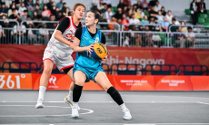 Женская сборная Казахстана уступила Китаю на Азиаде в баскетболе 3×3