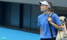 Елена Рыбакина впервые вышла на корт после триумфа на US Open-2026