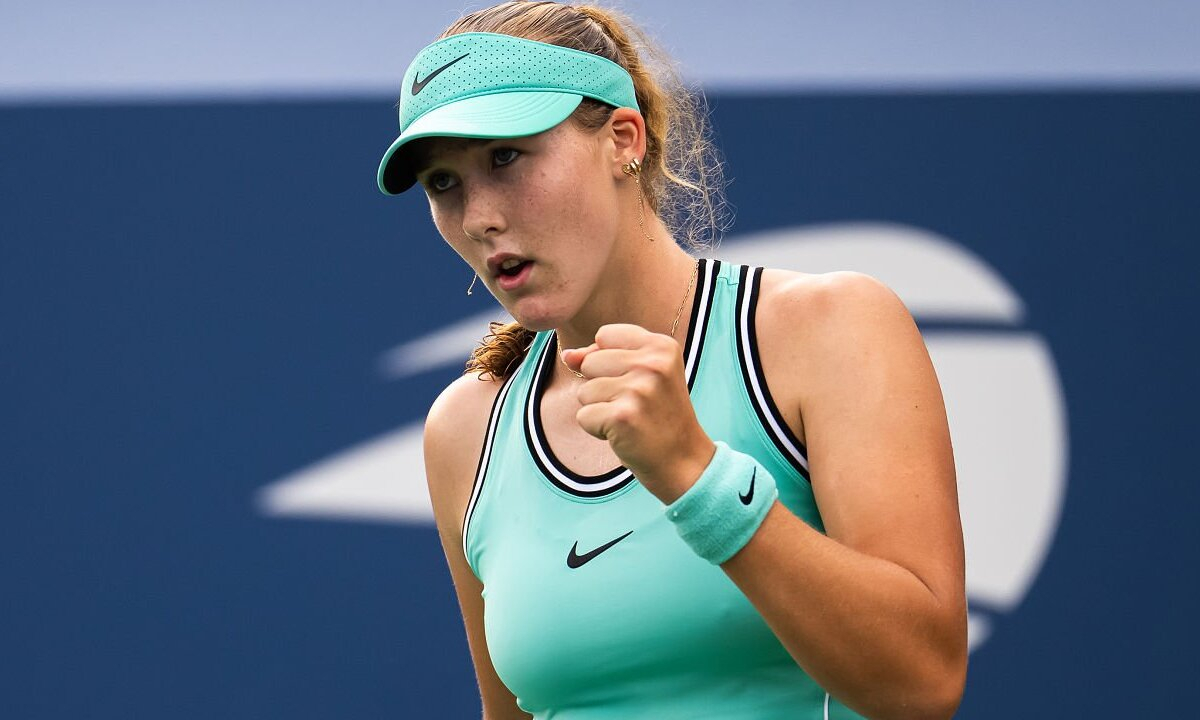 Андреева впервые в карьере вышла в четвертый круг US Open