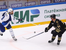 Фоторепортаж с матча КХЛ «Адмирал» — «Барыс» 5:4 ОТ