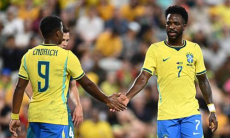 Прямая трансляция исторического матча сборной Бразилии