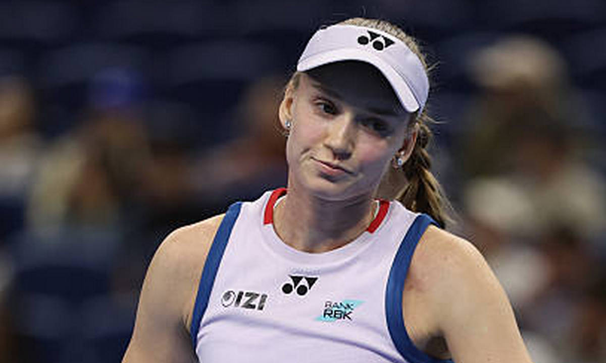 Елена Рыбакина потеряет 500 рейтинговых очков на неделе турнира в Ухане