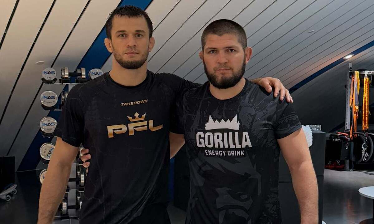 Усман Нурмагомедов показал подготовку к бою с Гэтжи