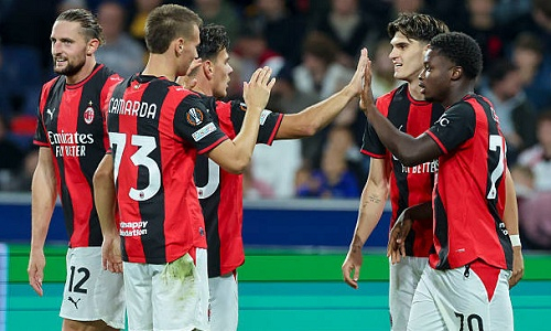 «Милан» учинил разгром 4:0 в еврокубках