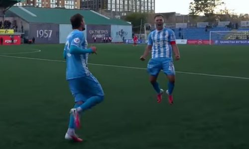 Гол-красавец капитана принес победу клубу из топ-5 КПЛ. Видео